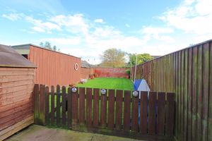 Flat rear garden- click for photo gallery
